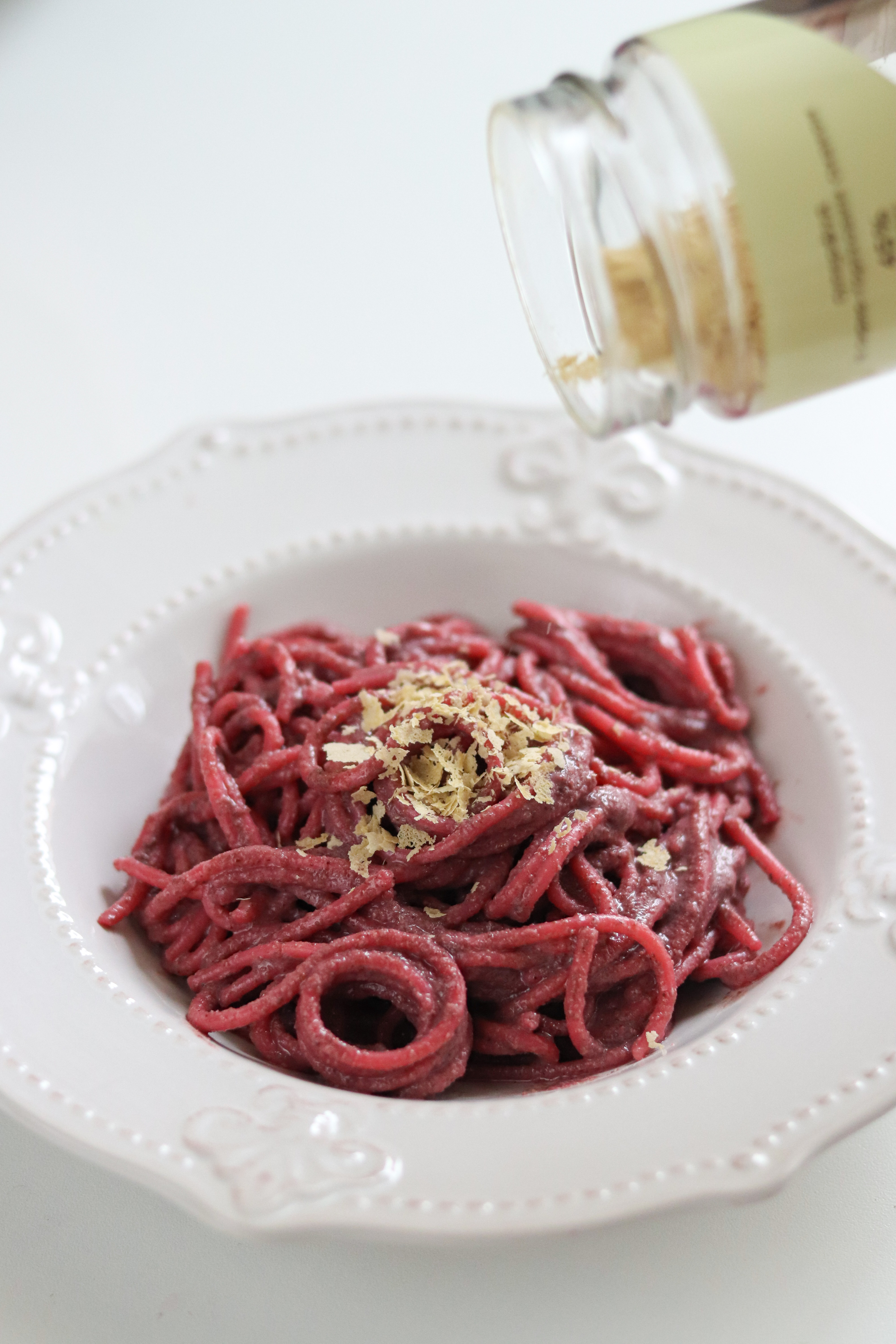 Beet Pasta with UWEN