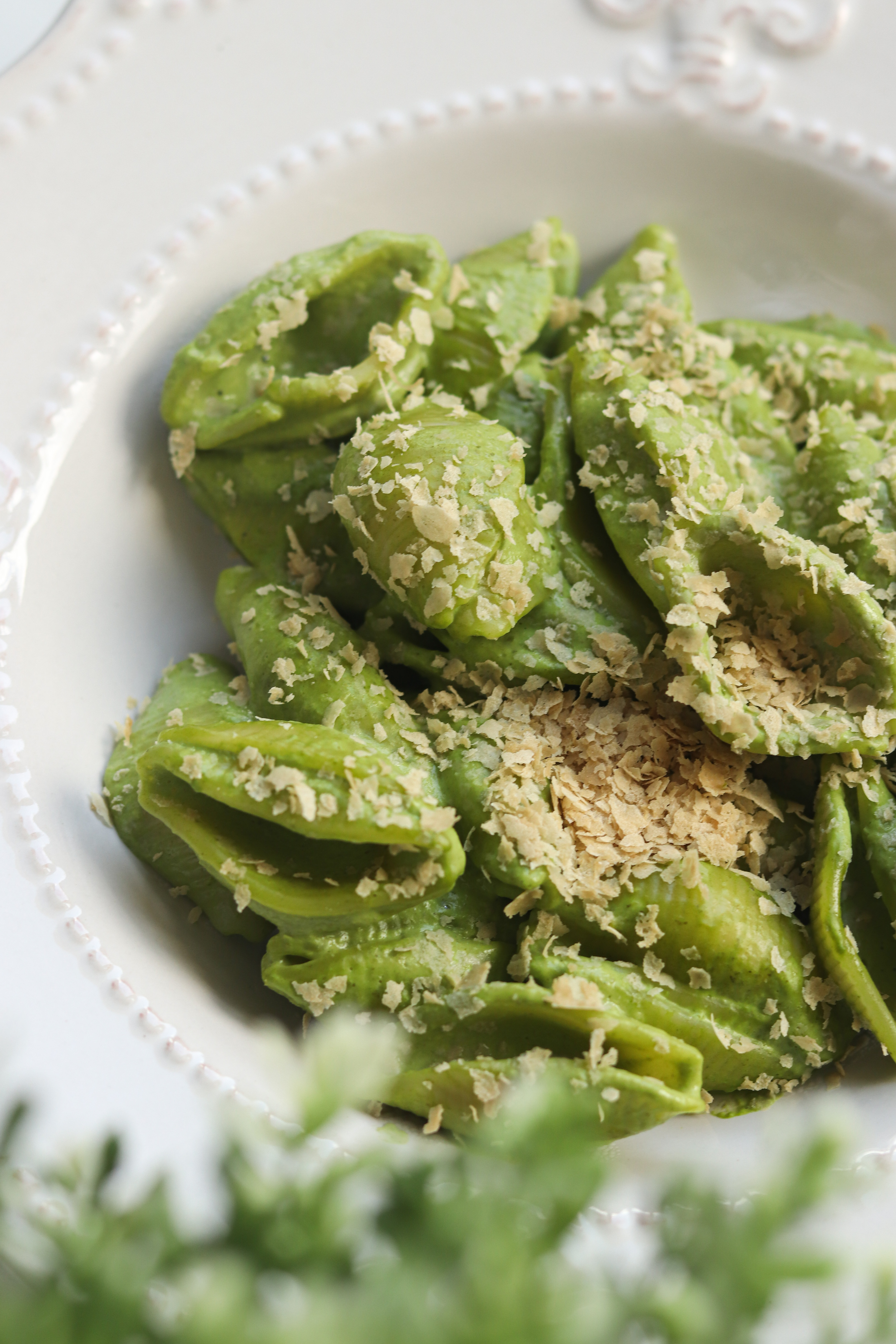 Green Pasta with Spinach and UWEN